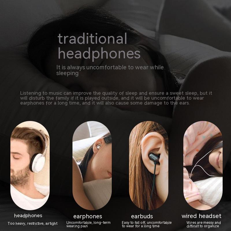 Bone Conduction Sleep Bluetooth Headset Speaker